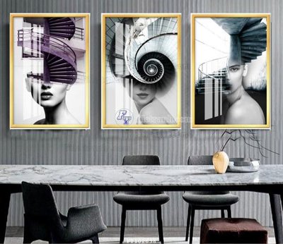 File tranh gốc File tranh hiện đại pha lê gương FT102638 (bản quyền) độc đáo