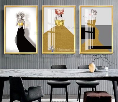 File tranh in tráng gương File tranh hiện đại pha lê gương FT102641 (siêu nét)