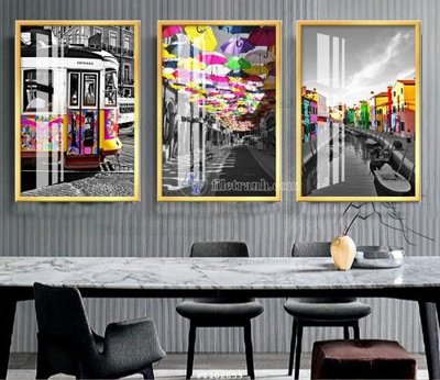 File PSD File tranh hiện đại pha lê gương FT102659 (gốc) nhiều lớp (multi-layer)