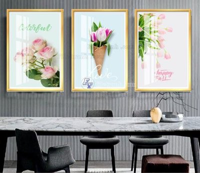 File tranh File tranh hiện đại pha lê gương FT102661 (bản gốc) treo quán cafe