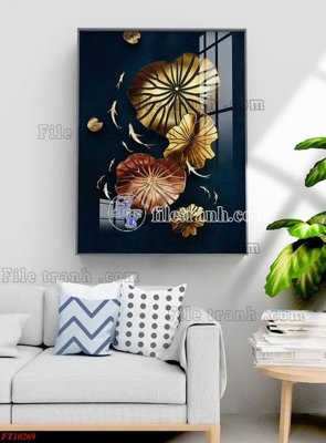 Ảnh mô tả file gốc in mica File tranh bộ hiện đại FT10269