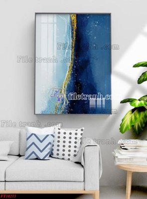 File tranh in trần 3D File tranh bộ hiện đại FT10273 (ảnh gốc)