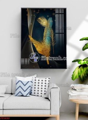 File PSD File tranh bộ hiện đại FT10283 (gốc) cho in quảng cáo