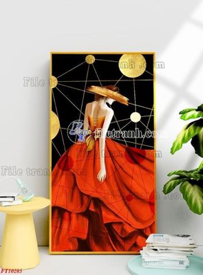 Download file File tranh bộ hiện đại FT10285 (gốc) in mica cao cấp