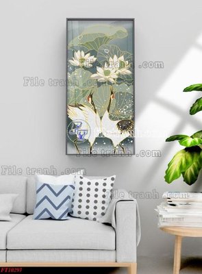 Ảnh mô tả file gốc in mica File tranh bộ hiện đại FT10297