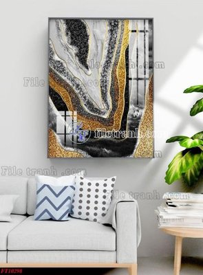 File gốc File tranh bộ hiện đại FT10298 (chuẩn CMYK) cho nhà in