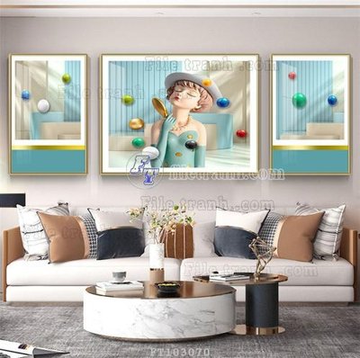 Download file gốc File tranh hiện đại pha lê gương FT103070 (in mica) 3D