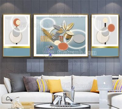 File ảnh File tranh hiện đại pha lê gương FT103076 (gốc) in PP, decal