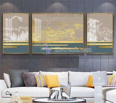 File ảnh File tranh hiện đại pha lê gương FT103086 (gốc) in standee