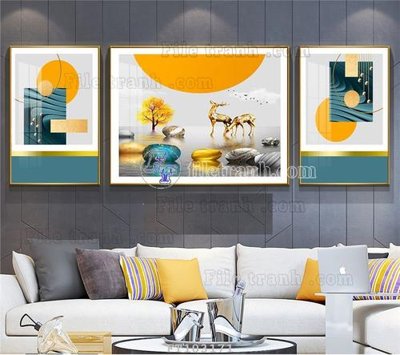 Download file ảnh gốc File tranh hiện đại pha lê gương FT103171 để in ấn