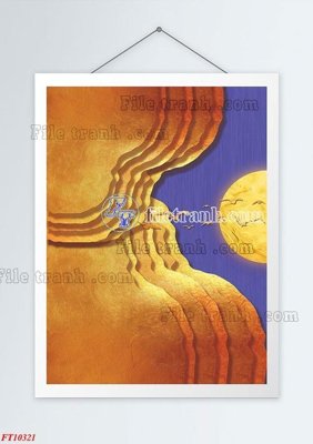 File gốc File tranh bộ hiện đại FT10321 (ảnh rõ nét) để in