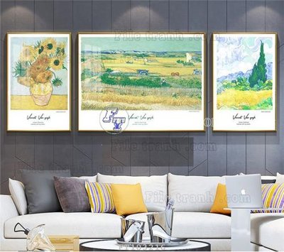 File in trần File tranh hiện đại pha lê gương FT103216 (bản gốc) phong cảnh