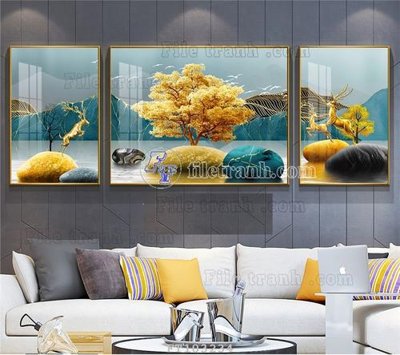 Tải file File tranh hiện đại pha lê gương FT103234 (ảnh gốc) in gạch 3D