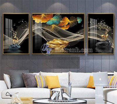 File gốc File tranh hiện đại pha lê gương FT103237 (PNG) nền trong suốt