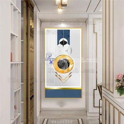 File tranh gốc File tranh hiện đại pha lê gương FT103269 (sắc nét từng chi tiết)