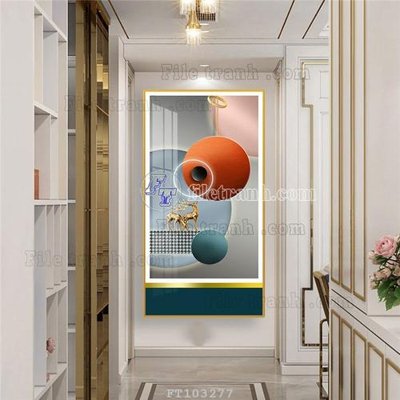 Tải file PSD File tranh hiện đại pha lê gương FT103277 (nguyên layer) để in