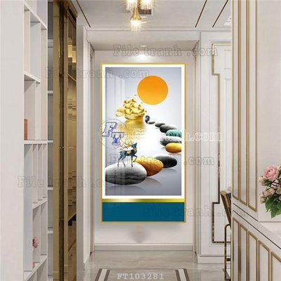 File gốc in ấn File tranh hiện đại pha lê gương FT103281 (sẵn sàng tải về)