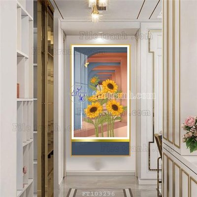 File gốc File tranh hiện đại pha lê gương FT103296 (ảnh chi tiết) để in ấn