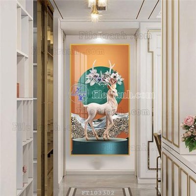 Download file gốc File tranh hiện đại pha lê gương FT103302 (in mica) logo