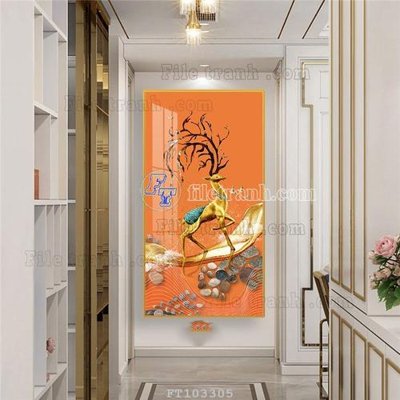 Download file File tranh hiện đại pha lê gương FT103305 (gốc) in mica bàn thờ