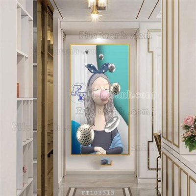 Tải file File tranh hiện đại pha lê gương FT103313 (gốc) in ấn ngay lập tức