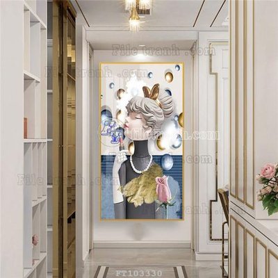 File gốc File tranh hiện đại pha lê gương FT103330 (ảnh chi tiết) để in ấn