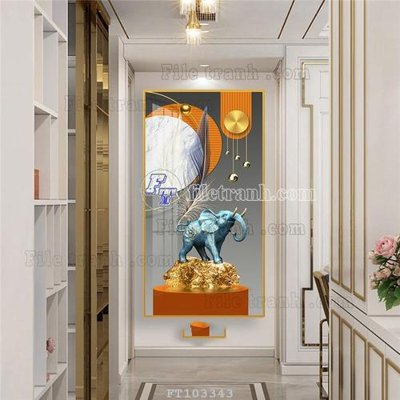 File gốc File tranh hiện đại pha lê gương FT103343 (vector) cho in ấn