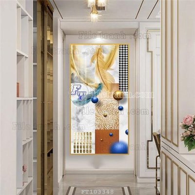 Tải file PSD File tranh hiện đại pha lê gương FT103348 (nguyên layer) để in