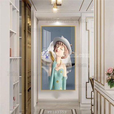 File gốc File tranh hiện đại pha lê gương FT103359 (ảnh chi tiết) để in ấn