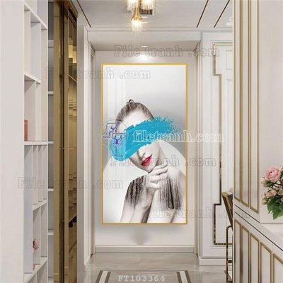 File PSD File tranh hiện đại pha lê gương FT103364 (bản gốc) độ phân giải cao