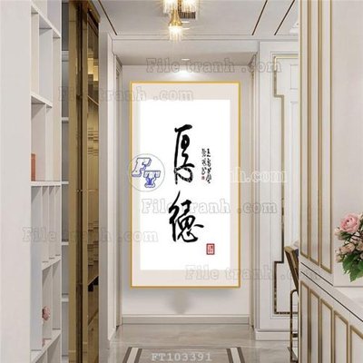 File tranh quảng cáo File tranh hiện đại pha lê gương FT103391 (download file gốc)