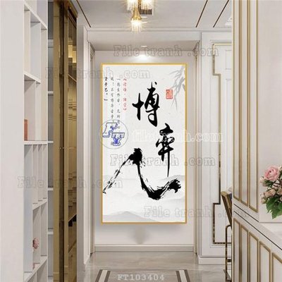 File tranh in trần File tranh hiện đại pha lê gương FT103404 (ảnh gốc siêu nét)