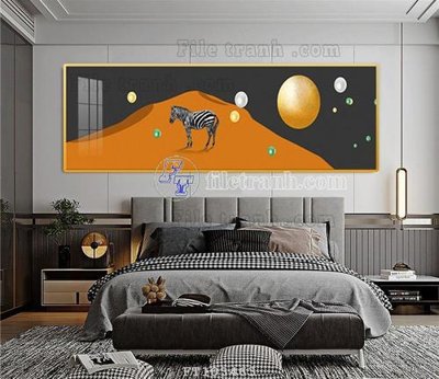 File tranh gốc File tranh hiện đại pha lê gương FT103463 (bản quyền) độc đáo