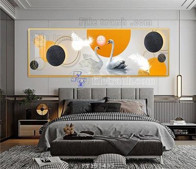 File gốc File tranh hiện đại pha lê gương FT103493 (phiên bản chuẩn) để in ấn