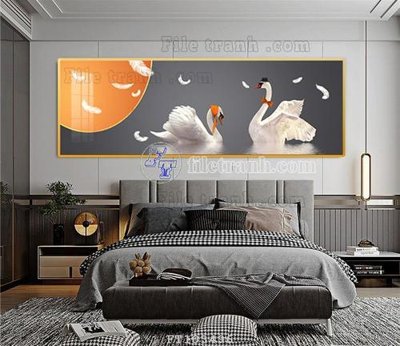 File tranh File tranh hiện đại pha lê gương FT103496 (ảnh gốc) in trần xuyên sáng