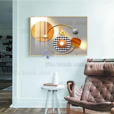 Mua file gốc File tranh hiện đại pha lê gương FT103550 (PSD) tại Filetranh.com