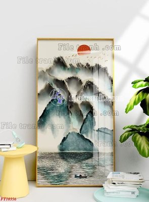 Tải file File tranh bộ hiện đại FT10356 (gốc) làm tranh treo tường