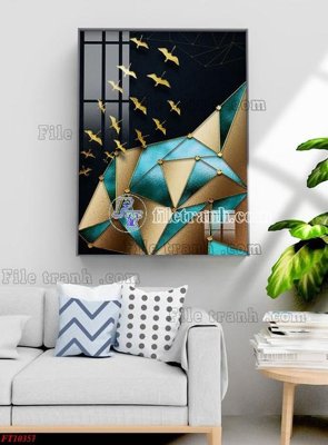 Tải file gốc File tranh bộ hiện đại FT10357 (in khổ lớn) không vỡ