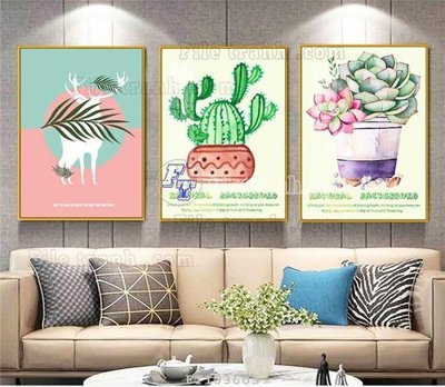 File gốc File tranh hiện đại pha lê gương FT103605 (in lụa) họa tiết 3D