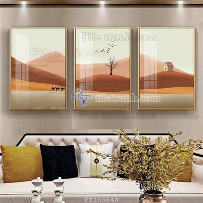 Tải file File tranh hiện đại pha lê gương FT103648 (gốc) làm file quảng cáo