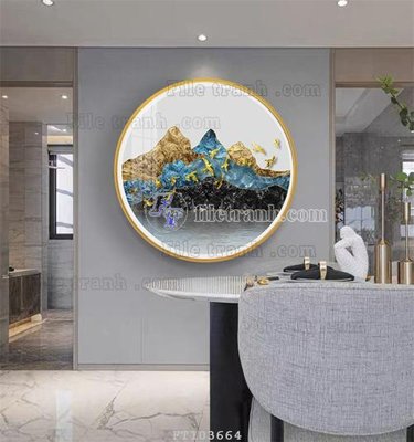 Download file gốc File tranh hiện đại pha lê gương FT103664 (in lụa) cao cấp