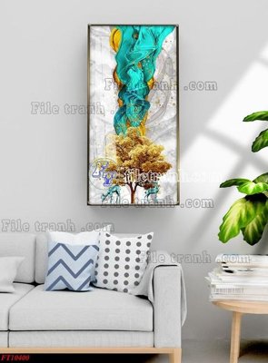 File PSD File tranh bộ hiện đại FT10400 (bản gốc) chất lượng nhất