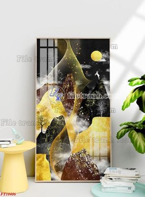 File tranh PSD File tranh bộ hiện đại FT10406 chất lượng cao