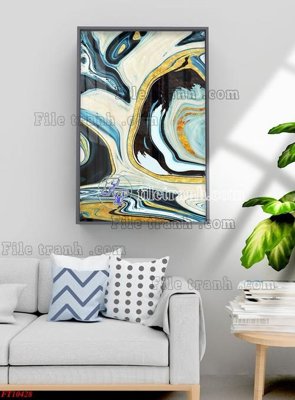 File gốc File tranh bộ hiện đại FT10428 (cho in ấn) từ kho Filetranh