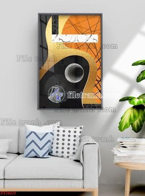 File ảnh File tranh bộ hiện đại FT10429 (gốc) in Hiflex