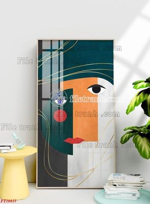 Tệp tin gốc File tranh bộ hiện đại FT10437 (dùng cho in ấn) chuyên nghiệp