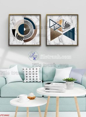 File tranh File tranh bộ hiện đại FT10441 (gốc) chủ đề trừu tượng