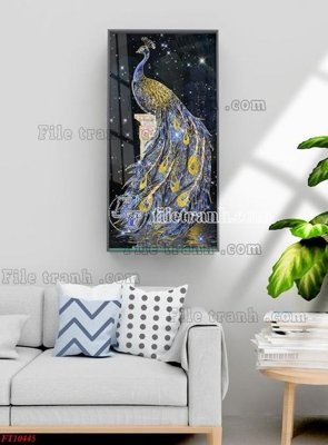 File gốc File tranh bộ hiện đại FT10445 (in mica) làm bảng hiệu