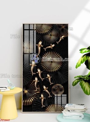 Chi tiết file tranh tráng gương File tranh bộ hiện đại FT10447 (ảnh gốc)