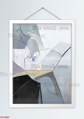 File PSD File tranh bộ hiện đại FT10481 (gốc) nhiều lớp (multi-layer)